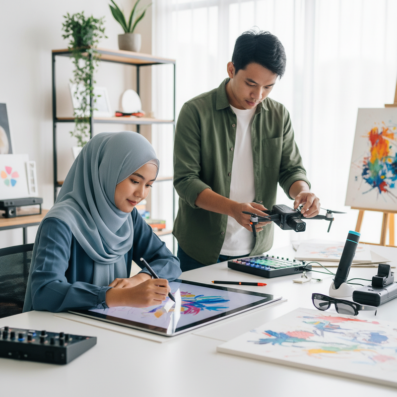 Gadget Anak Muda untuk Aktivitas Kreatif