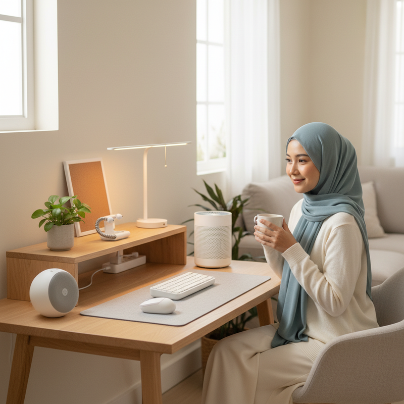 Gadget Ringkas untuk Ruang Kerja Minimalis