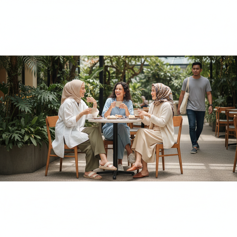 Gaya Casual Harian yang Nyaman