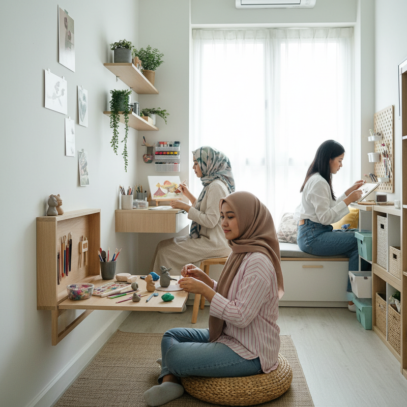 Hobi Kreatif untuk Ruang Terbatas
