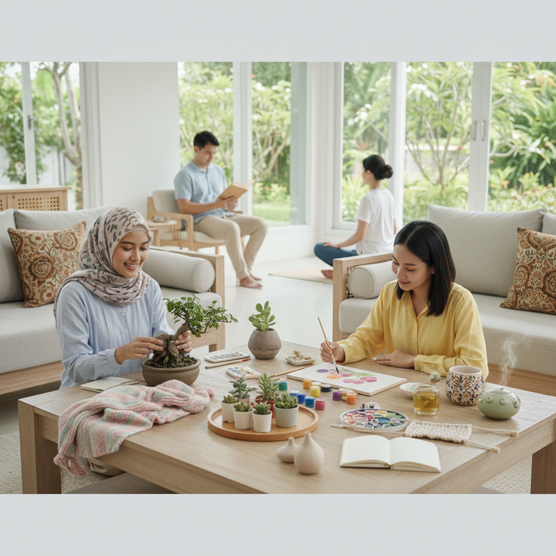 Hobi Ringan untuk Lepaskan Stres