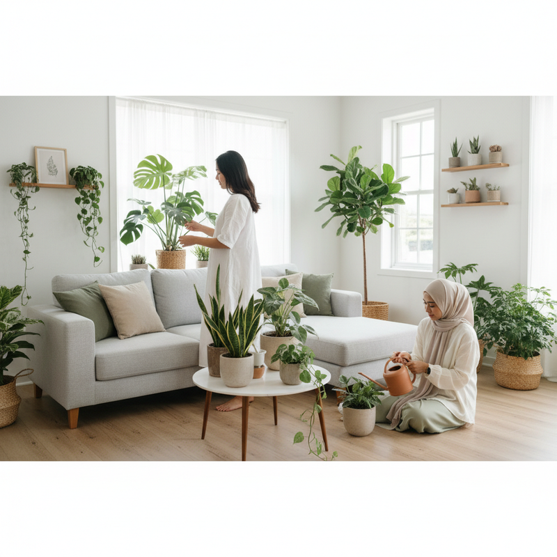 Inspirasi Dekorasi Tanaman untuk Ruang Modern