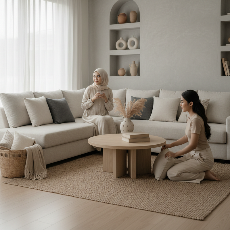 Inspirasi Dekorasi Warna Netral