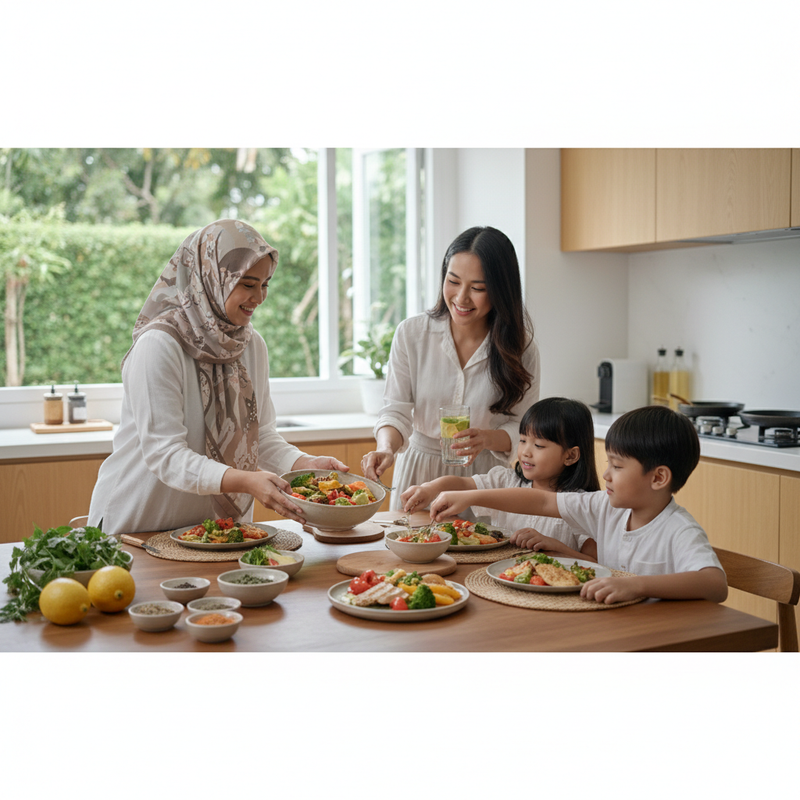 Inspirasi Masakan Tanpa Minyak Berlebih