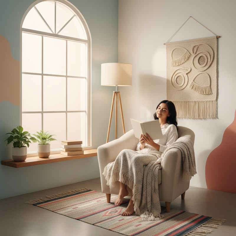 Inspirasi Sudut Membaca Nyaman untuk Hunian