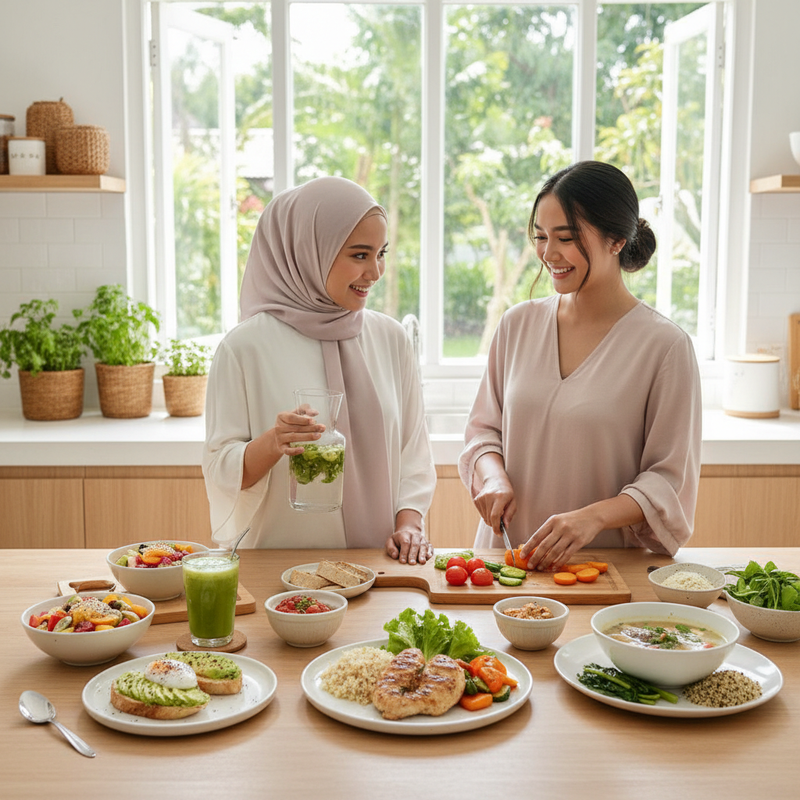 Menu Harian Praktis untuk Hidup Sehat