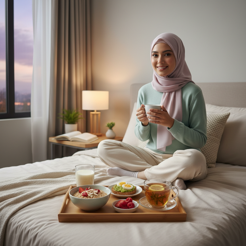 Menu Ramah Perut Sebelum Tidur