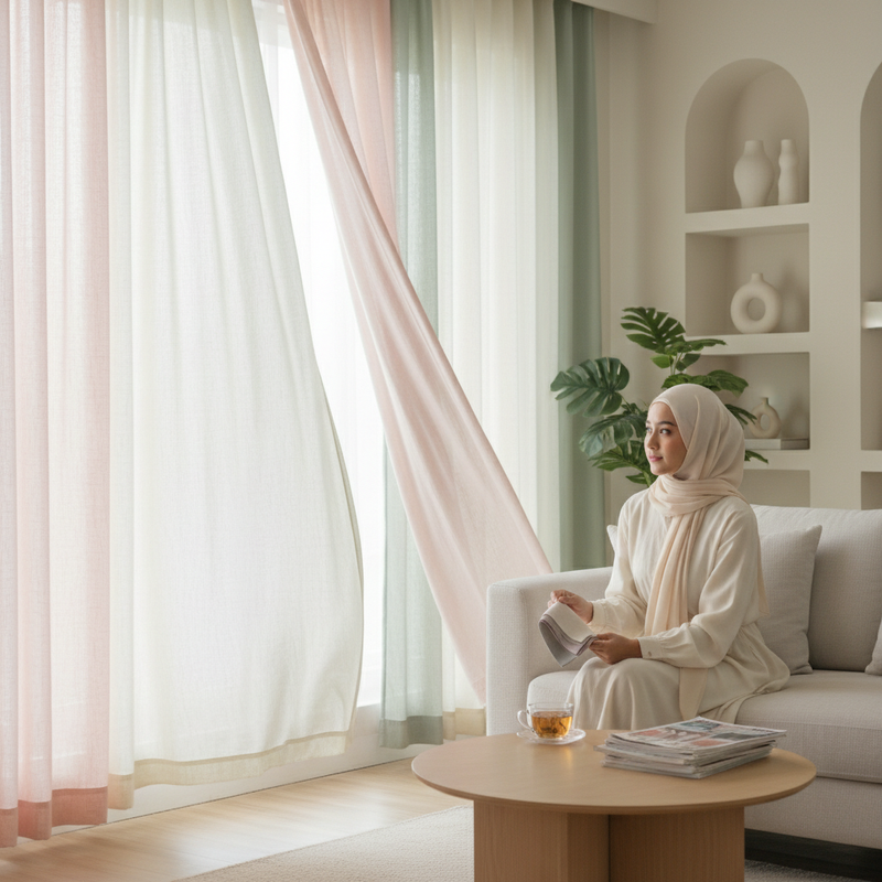 Panduan Gorden Lembut untuk Nuansa Tenang