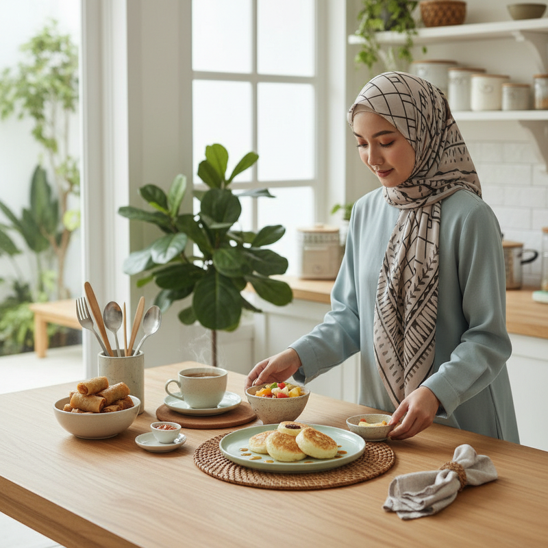 Panduan Penyajian Makanan Rapi untuk Harian
