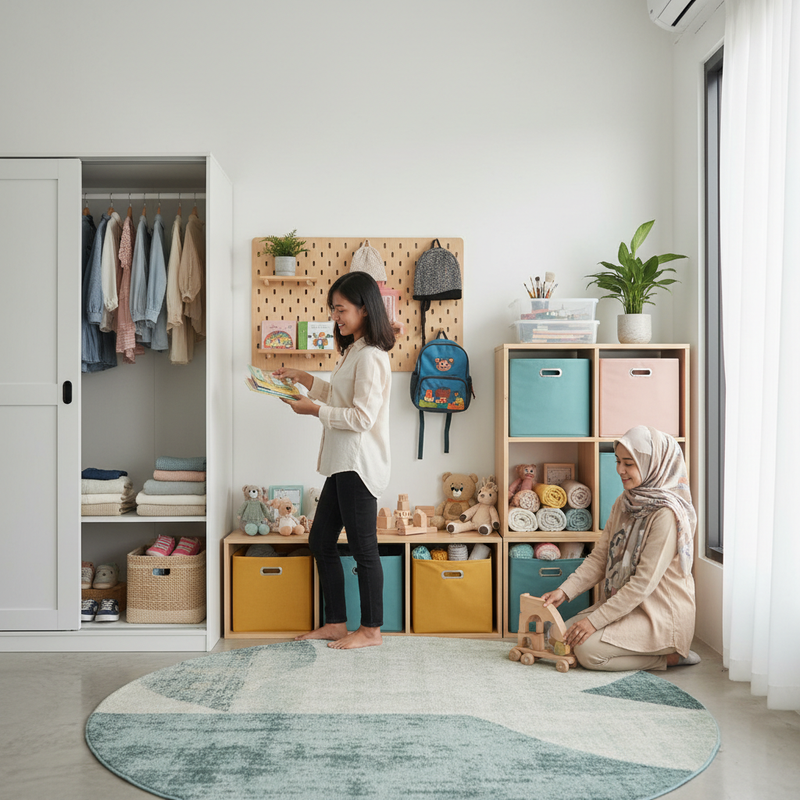 Penyimpanan untuk Barang Anak