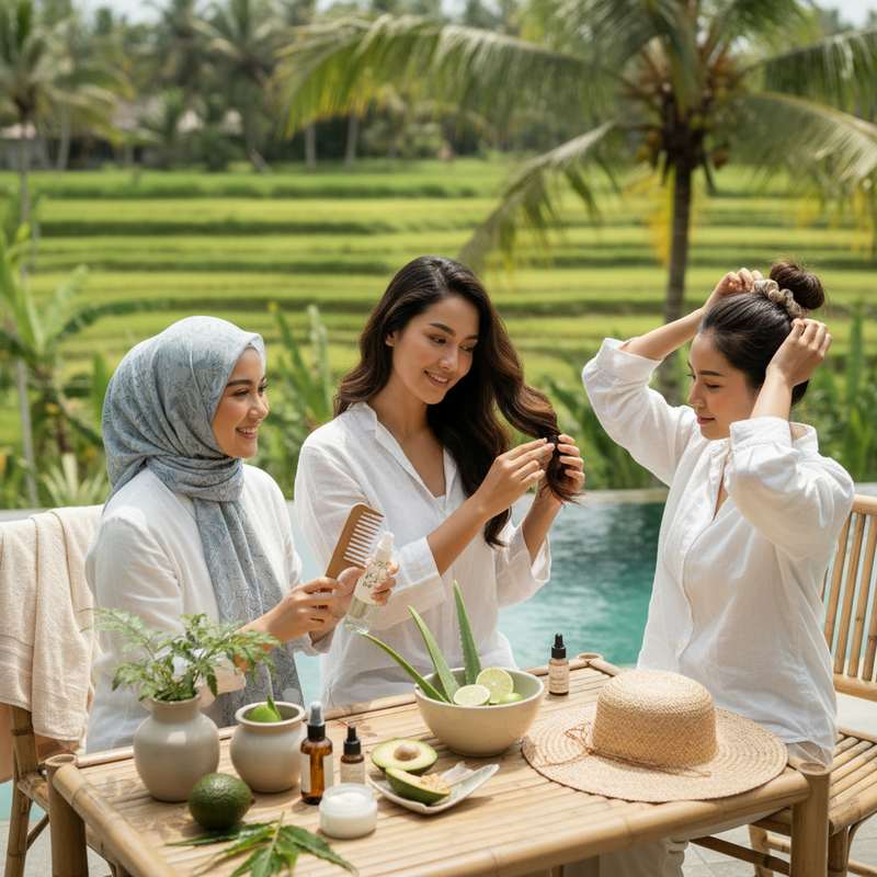 Perawatan Rambut untuk Cuaca Panas
