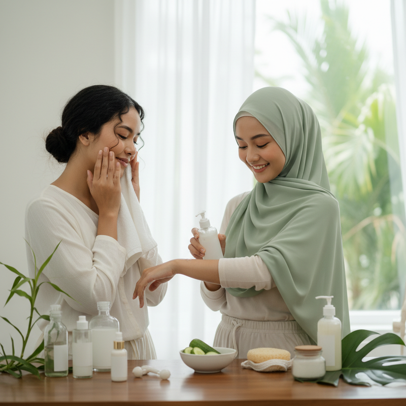 Perawatan Tubuh Tanpa Produk Berat