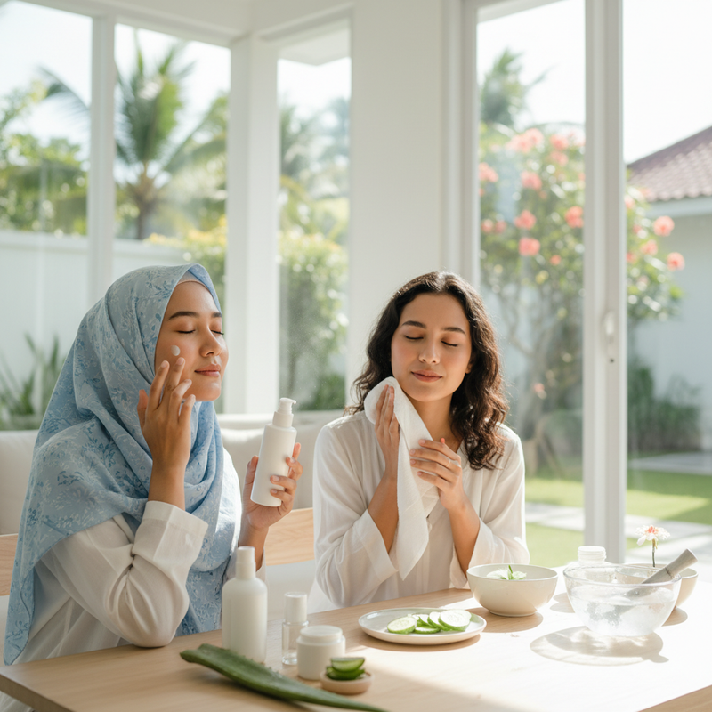 Perawatan Wajah untuk Iklim Panas