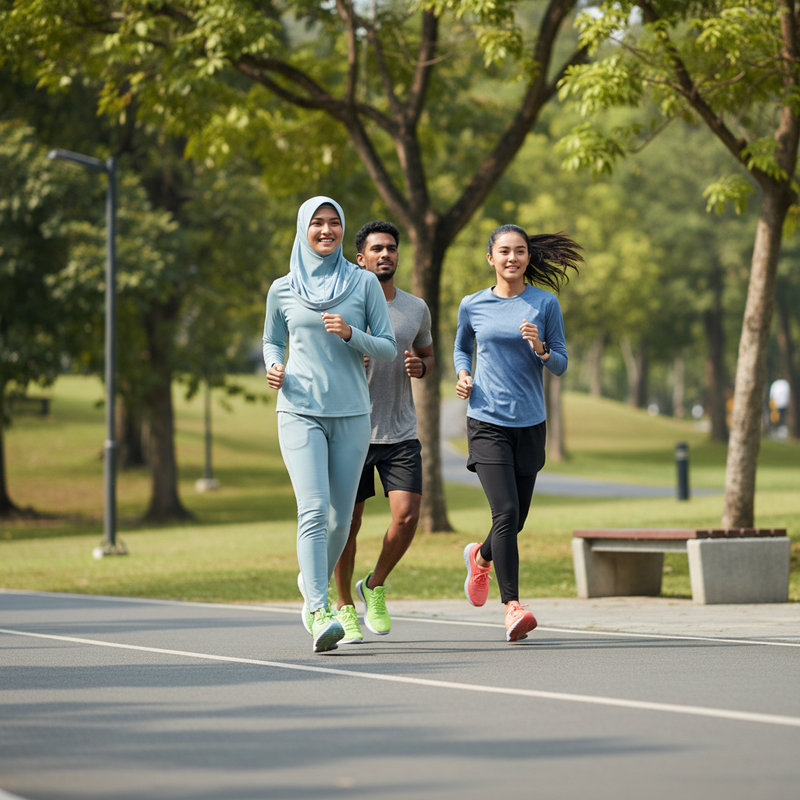 Sepatu Lari Ringan Untuk Latihan Harian