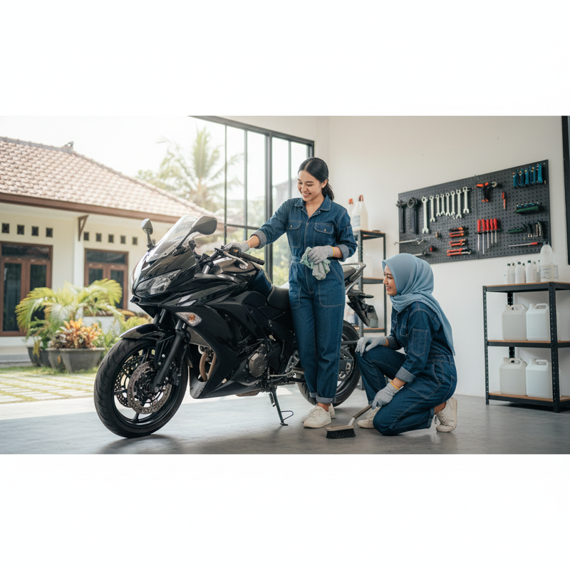 Tapi Merawat Motor Harian Agar Tetap Prima