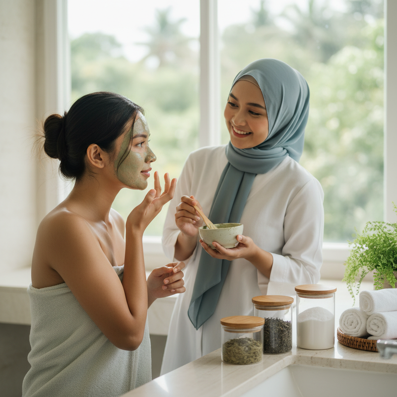 Teknik Masker Wajah Harian