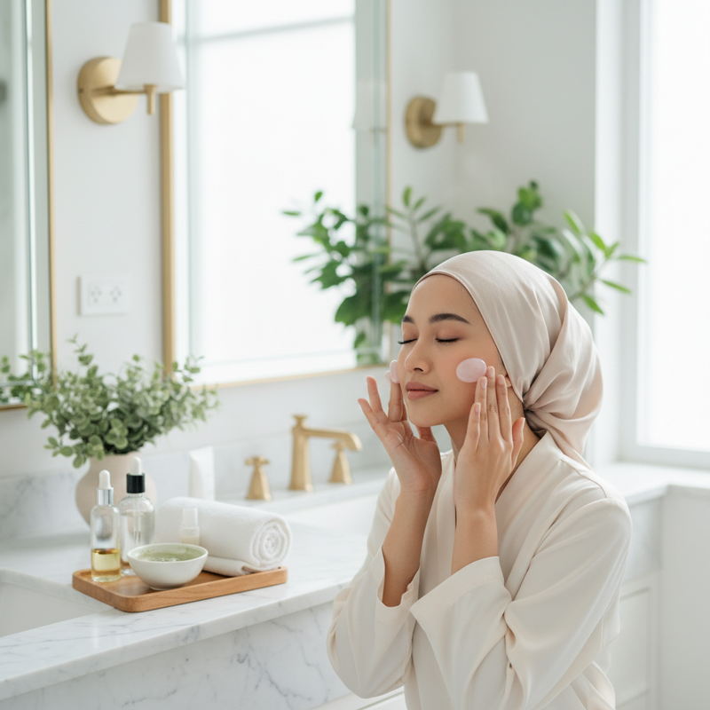 Teknik Memijat Wajah untuk Relaksasi Harian