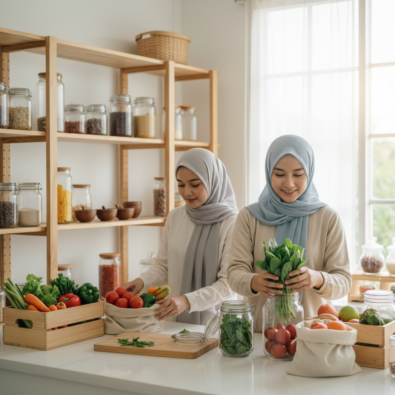 Teknik Menyimpan Bahan Makanan dengan Benar