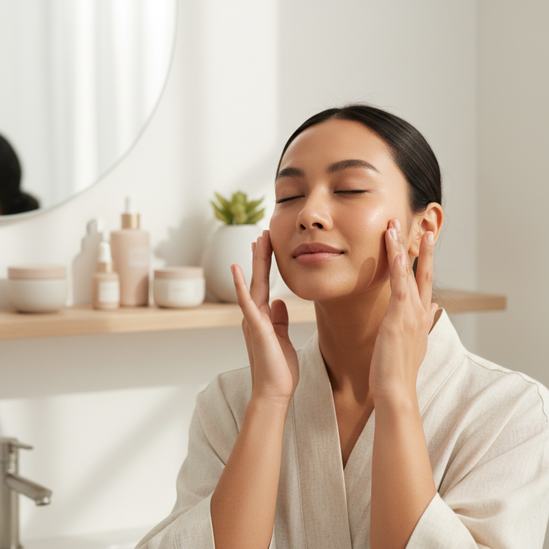 Teknik Pijat Wajah Harian