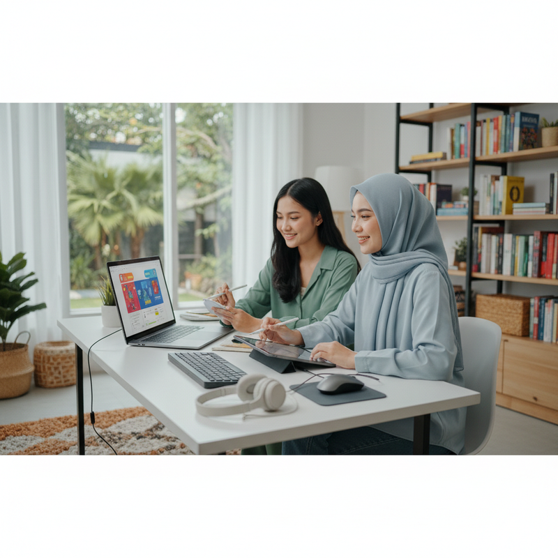 Teknologi untuk Aktivitas Belajar Online