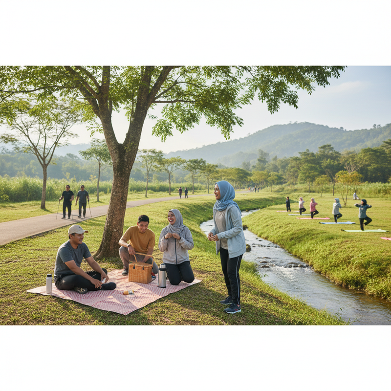 Tips Beraktivitas Outdoor Ringan