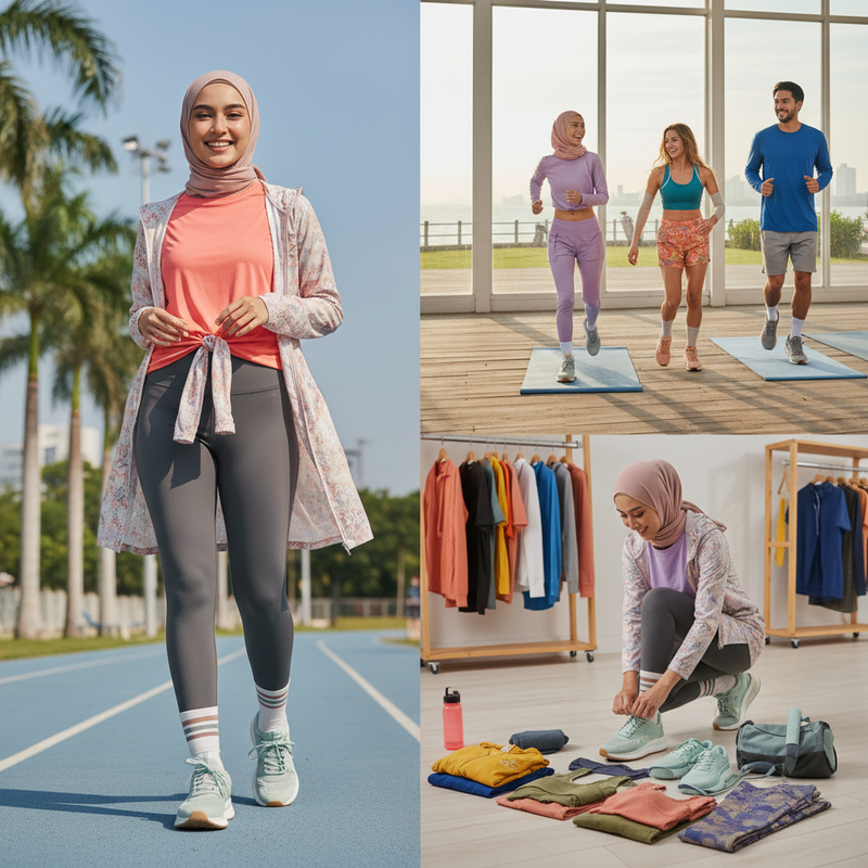 Tips Memilih Outfit Olahraga yang Tetap Stylish