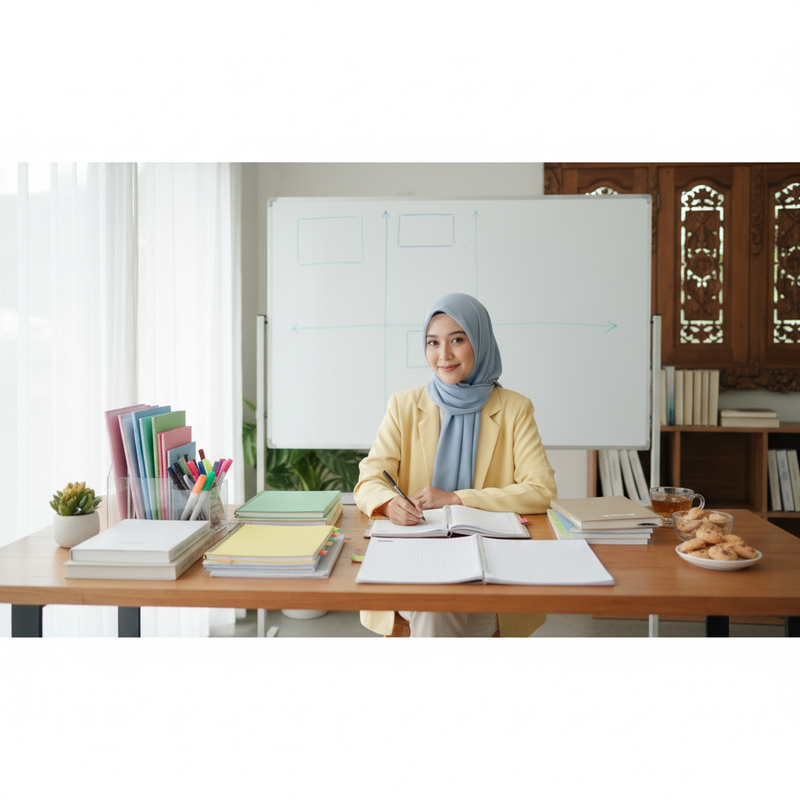 Tips Mengatur Materi Belajar Mandiri