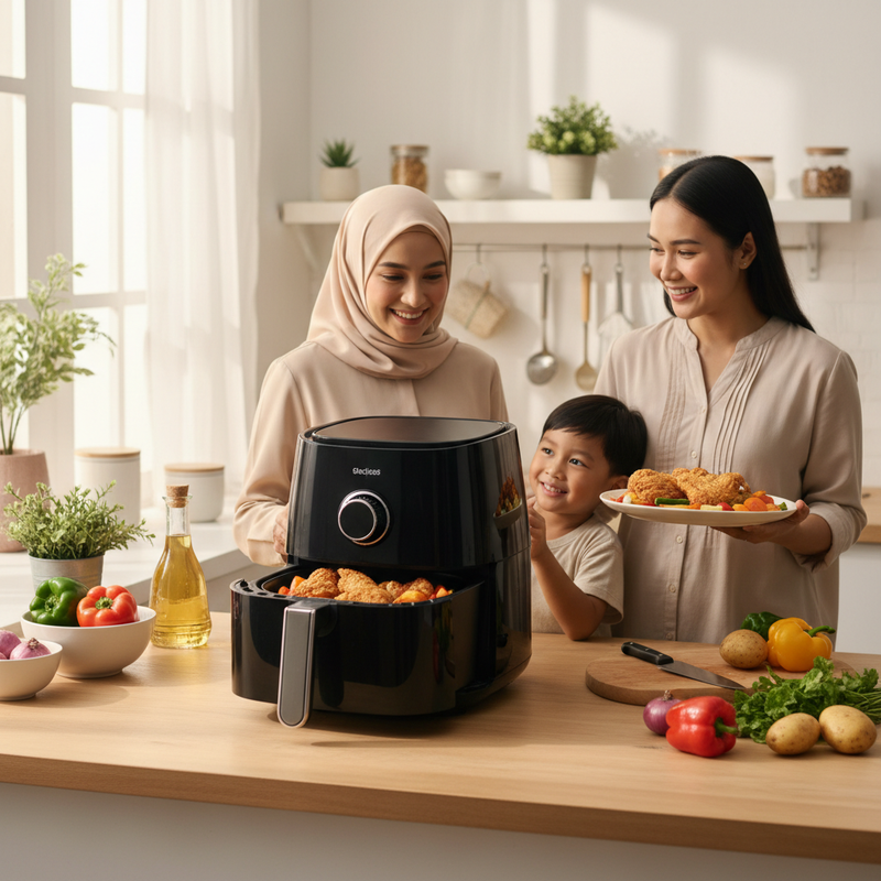 Air Fryer Kapasitas Besar Untuk Menu Harian