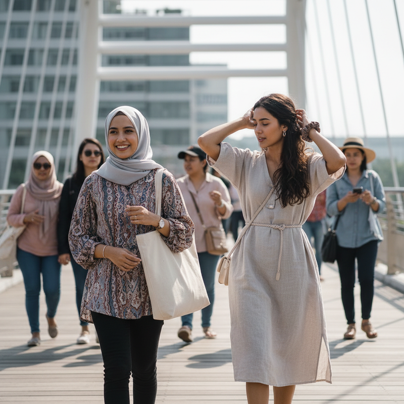 Aksesori Fashion yang Tidak Mengganggu Aktivitas