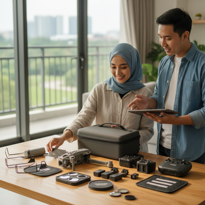 Aksesoris Drone untuk Pemula yang Legal dan Praktis