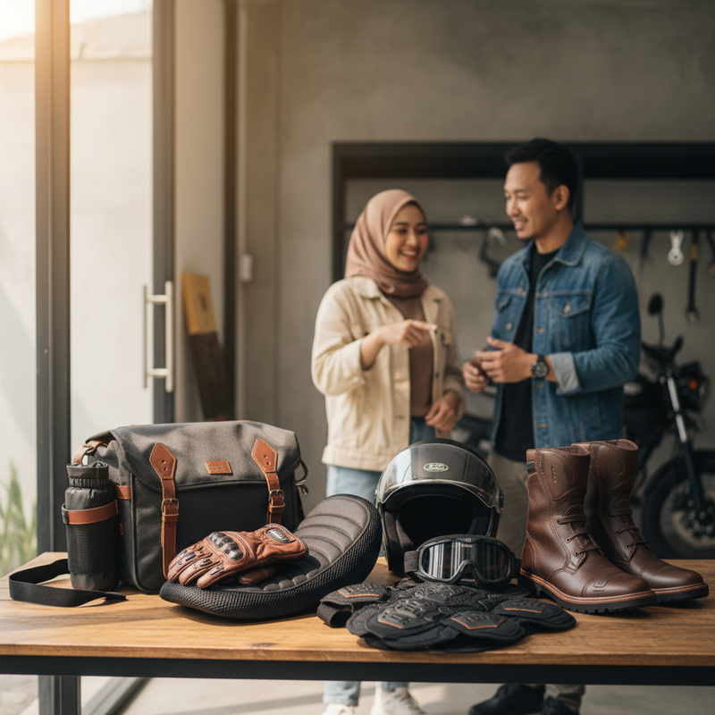 Aksesoris Motor untuk Kenyamanan