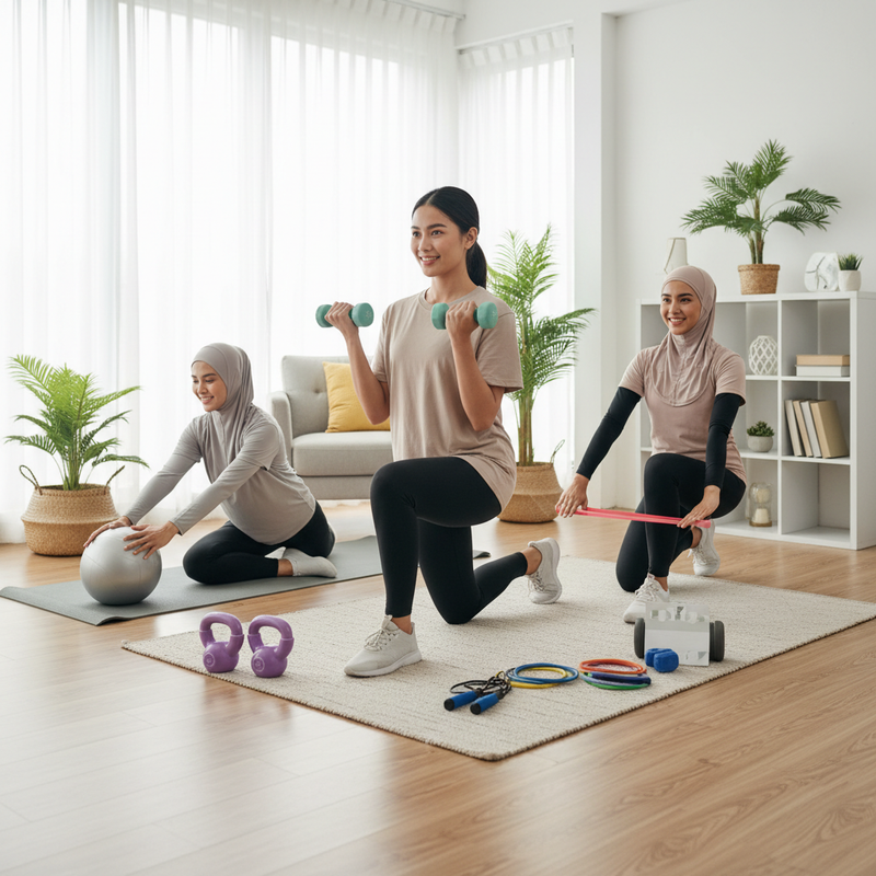 Alat Latihan Ringan di Rumah untuk Aktivitas Harian
