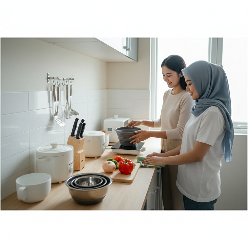 Alat Masak Ringkas untuk Kos