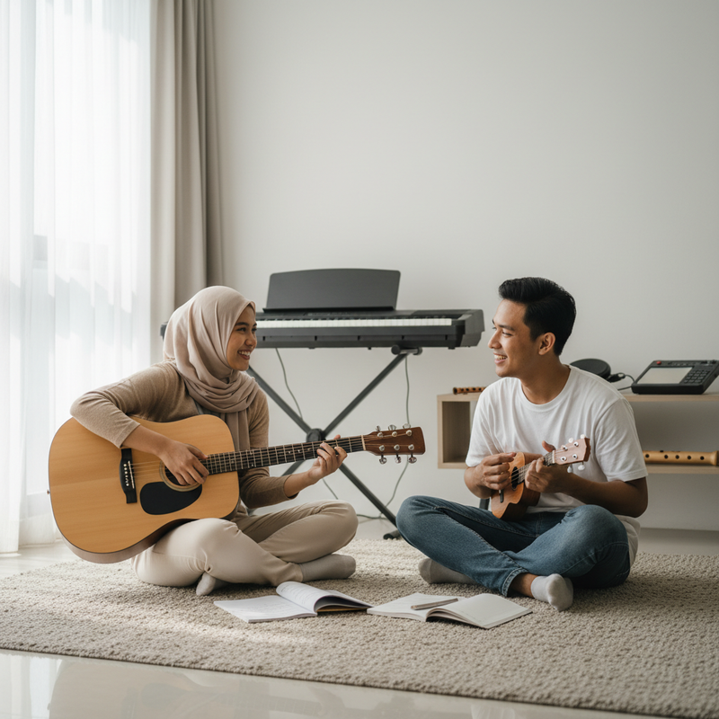 Alat Musik untuk Belajar Mandiri