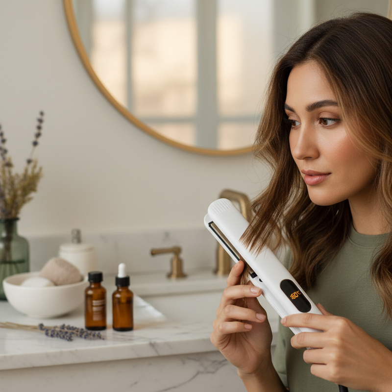 Alat Pelurus Rambut, Suhu Berapa yang Aman untuk Rambut Rusak