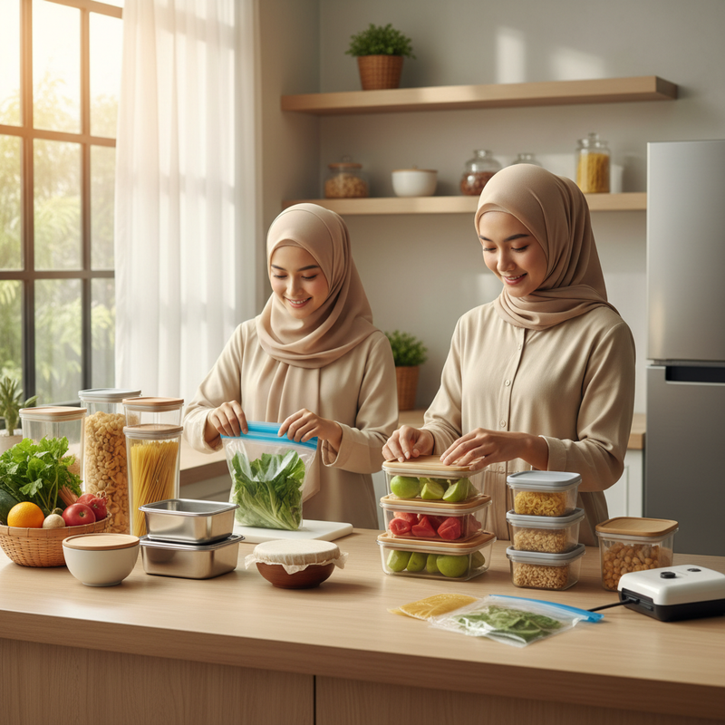 Alat Penyimpanan Makanan Praktis