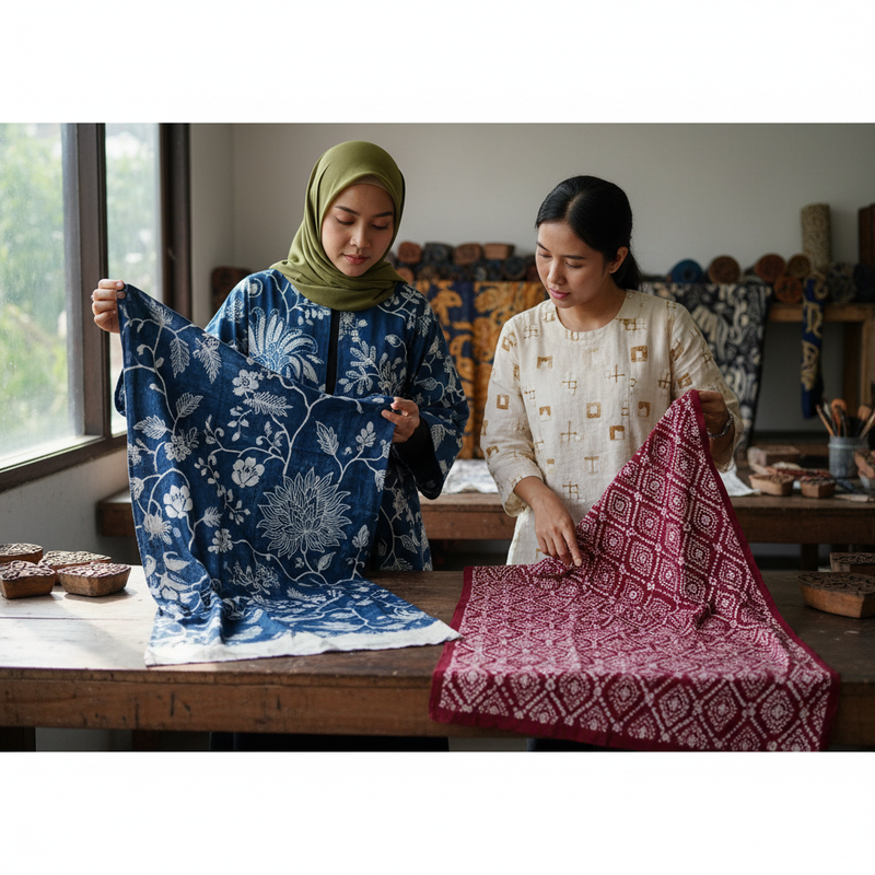 Batik Cap dan Batik Tulis, Perbedaan yang Bisa Dilihat Langsung