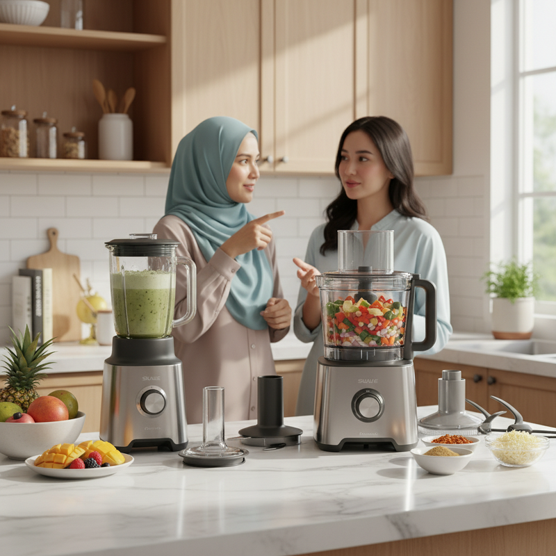 Blender versus Food Processor, Fungsi yang Sering Tumpang Tindih dan yang Tidak