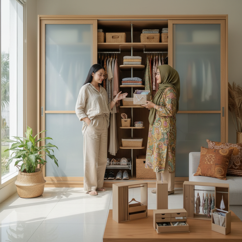 Cara Memilih Lemari Hemat Ruang