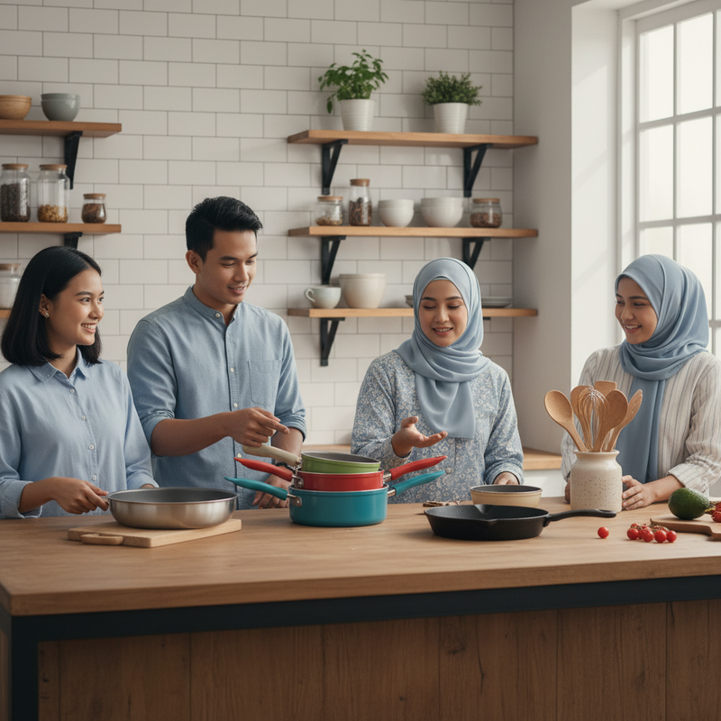 Cara Memilih Peralatan Masak untuk Pemula