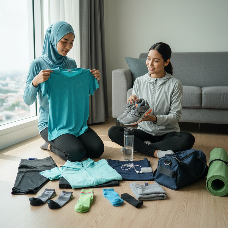 Cara Memilih Perlengkapan Olahraga Harian