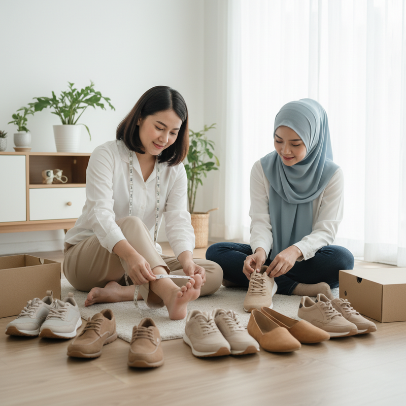 Cara Memilih Sepatu Nyaman Dipakai