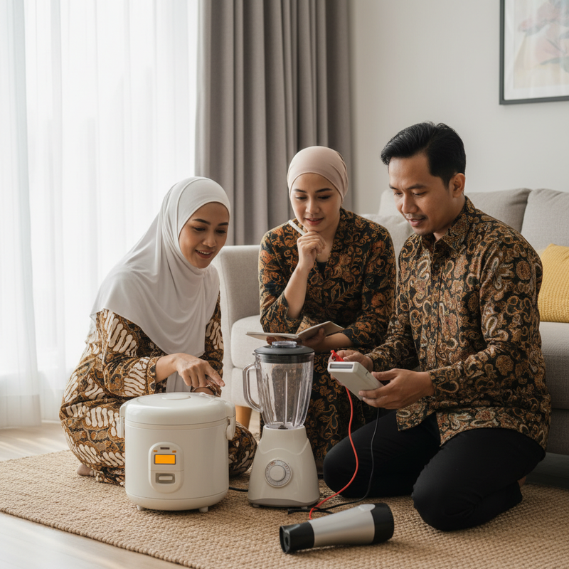 Cara Menentukan Daya Listrik Peralatan