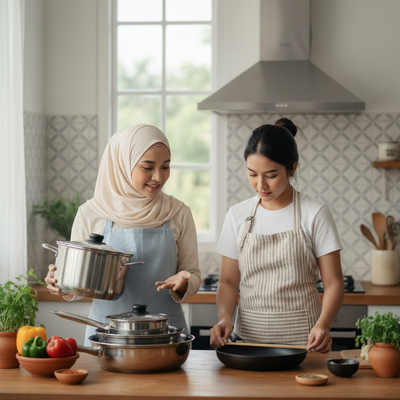 Cara Menentukan Ukuran Alat Masak