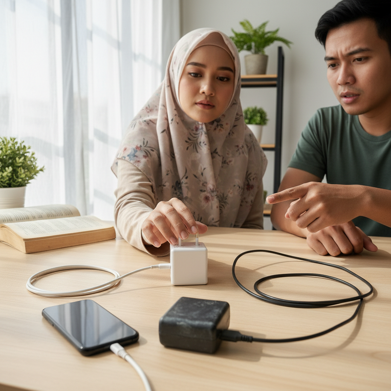 Charger Bawaan atau Charger Pengganti, Risiko yang Perlu Diketahui