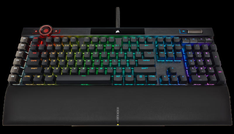 Corsair K100 RGB Optical – Keyboard Gaming Cepat dengan Teknologi Presisi Tinggi
