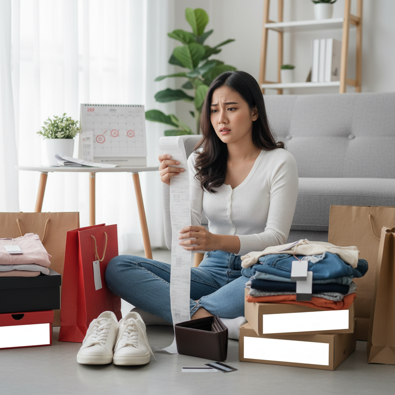 Dampak Pembelian Impulsif pada Keuangan