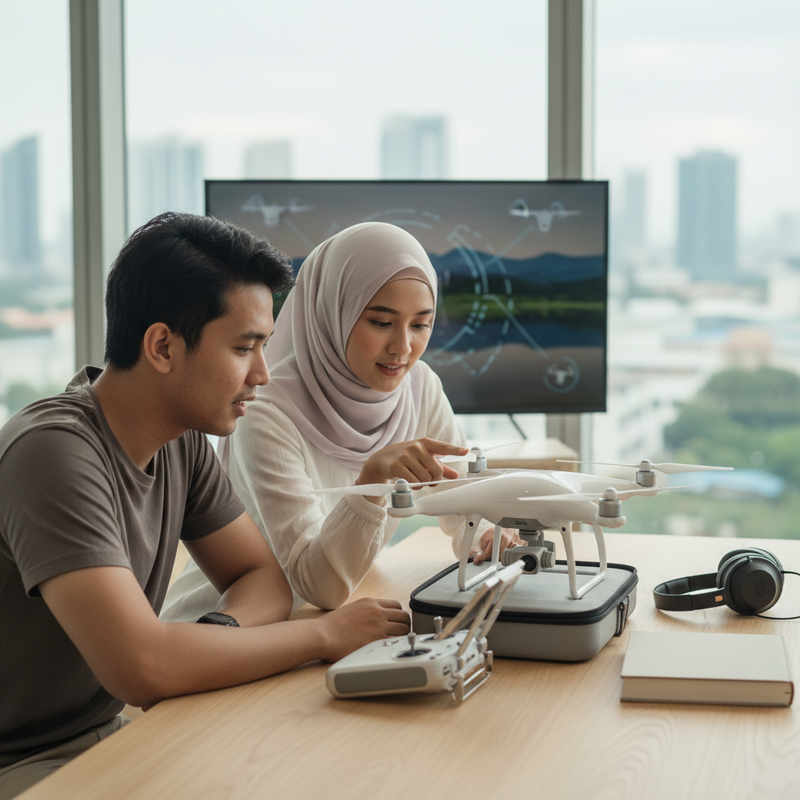 Drone untuk Pemula, Fitur Apa yang Paling Membantu Saat Baru Belajar