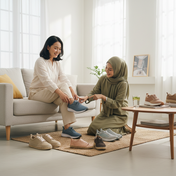 Faktor Yang Membuat Sepatu Nyaman Dipakai