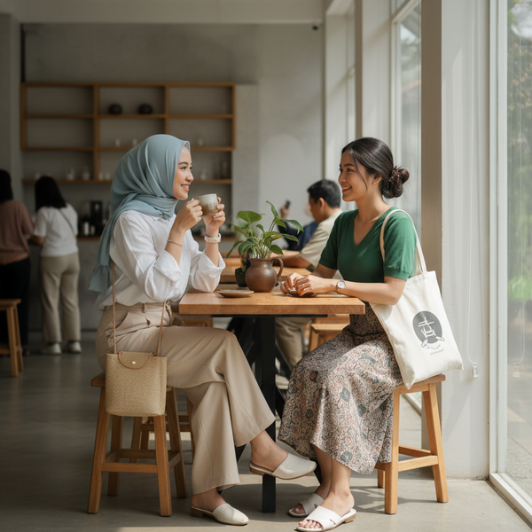 Gaya Fashion Sederhana Untuk Aktivitas Harian